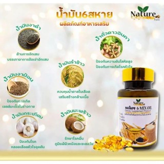 น้ำมันสกัดเย็น 6สหาย น้ำมันมะพร้าว น้ำมันงาดำ น้ำมันงาขี้ม้อน น้ำมันกระเทียม น้ำมันรำข้าว น้ำมันดาวอินคา