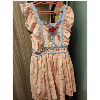 ส่งต่อ​ เดรส​ Flat2112​ ENGLISH​ ROSES DRESS​ Size​ L