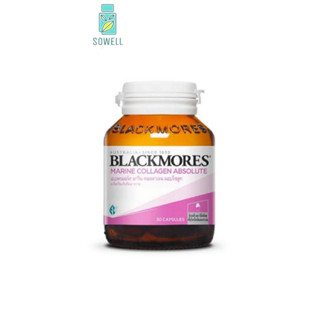 Blackmores Marine Collagen ABSOLUTE coQ10+ เเบลคมอร์ส มารีน คอลลาเจน โคคิวเทน พลัส 30เม็ด