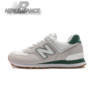 ของแท้ 100% New Balance NB 574 Vintage Low Top รองเท้าผ้าใบสีเบจ