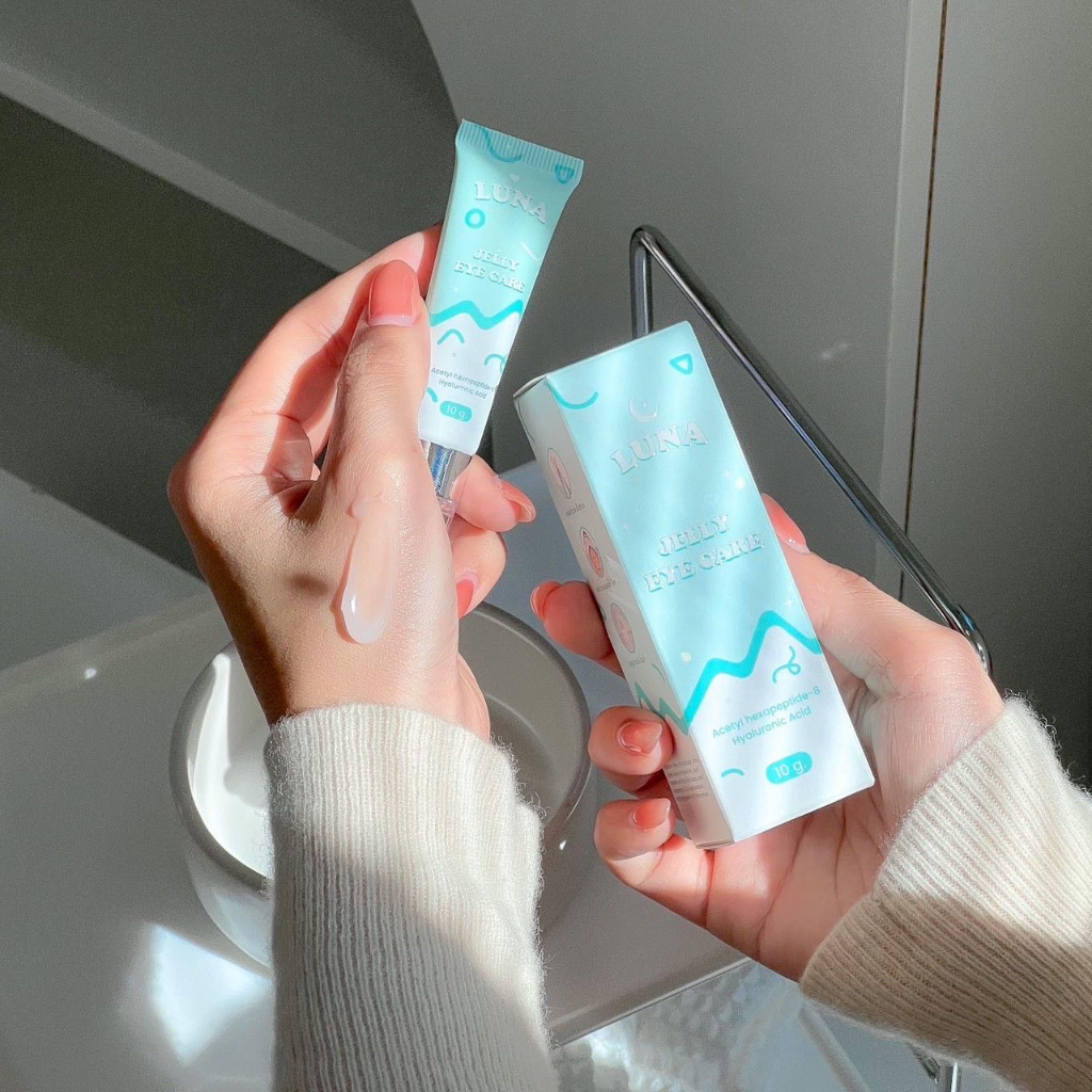 (ส่งฟรีไม่ต้องใช้โค้ด) Luna Eye Cream l ลูน่าอายครีม ครีมทาใต้ตา ลดความหมองคล้ำรอบดวงตา