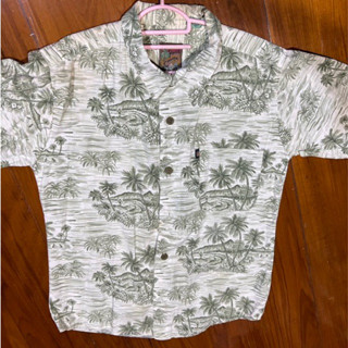 hawaii เสื้อฮาวาย เสื้อลายดอก อก20.5