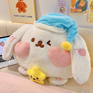 หมอนหนุน น้องกระต่ายนุ่มนิ่ม Fluffy Rabbit Pillow Cushion