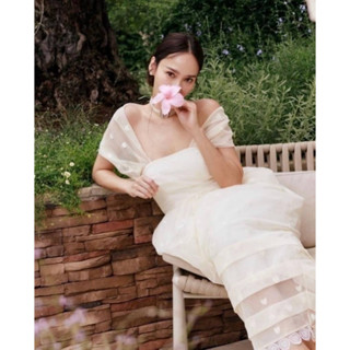ราคาถูกที่สุด!! Poonyisa Dress PINK CREAM