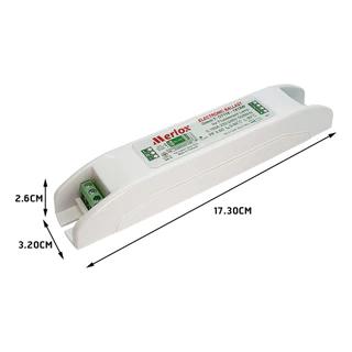 บัลลาสต์อิเล็กทรอนิกส์ 18W และ 32W 220-240V สำหรับฟลูออเรสเซนซ์ รุ่น OT Merlox บาลาสสำหรับหลอดนีออน Electronic Ballast