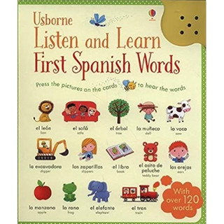 Listen and Learn First Spanish Words (Listen and Learn) [Hardcover]