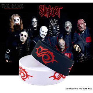 สายรัดข้อมือ Slipknot สลิปน็อต วงดนตรีแนวนูเมทัล ริสแบนด์