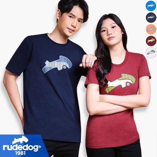 rudedog เสื้อยืดผู้ชาย เสื้อยืดผู้หญิง รุ่น Rude Inside ของแท้ 100% รู้ดด็อก