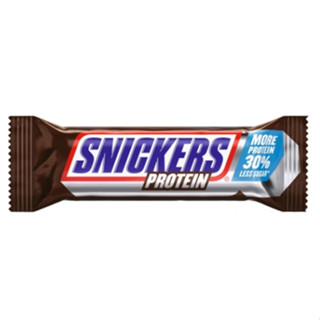 Snickers Protein Bar 51g  โปรตีนบาร์แต่ละแท่ง USASnickers Barre Protéinée 51g Chaque Barre Protéinée USA