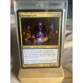 การ์ด MTG Havengul Lich Magic the gathering EDH รุ่น DKA สภาพ Nm