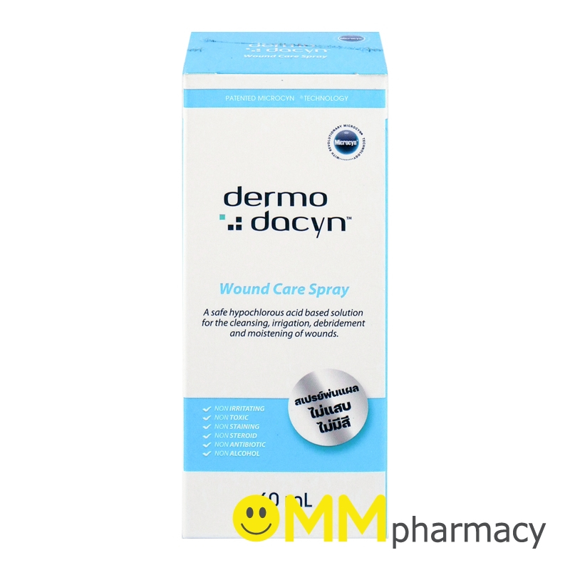 DERMODACYN WOUND CARE SPRAY 60ML.