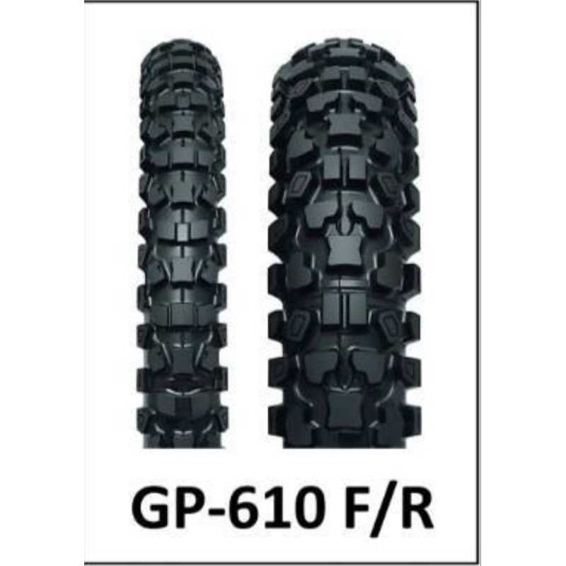 ยางนอก 3.00-21 , 120/80-18 IRC GP610 ยางรุ่นใหม่ล่าสุด ขับขี่ได้ทั้ง on Road และ Off Road