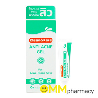 KLEAN &amp; KARE ANTI ACNE GEL 5G.