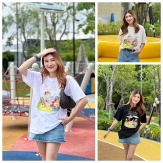 เสื้อยืดOversize(QottonLand)สนามเด็กเล่น