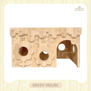 บ้านเดซี่ บ้านกระต่าย บ้านแมว บ้านสัตว์เลี้ยง บ้านไม้ รุ่น DAISY HOUSE [WOOD&amp;MOOD]