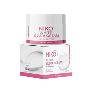 ครีมนิโกะ Niko White Gluta Cream ครีมกลูต้า บำรุงผิวกาย 100ml.