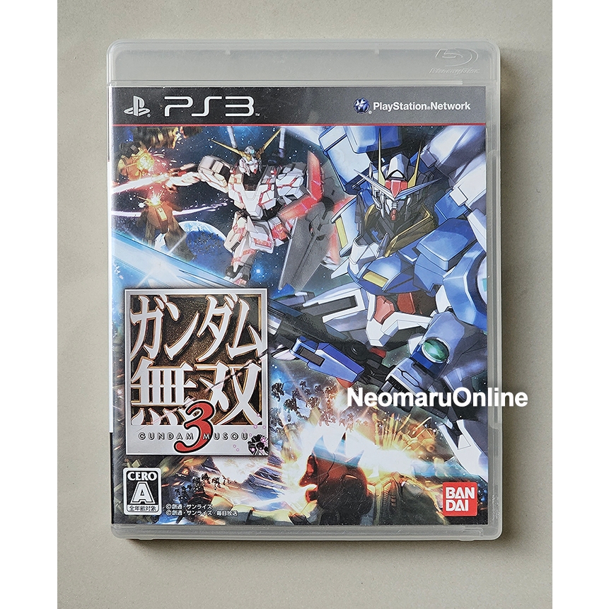 PS3 แผ่นแท้ Gundam Musou 3 (BLJM-60300)