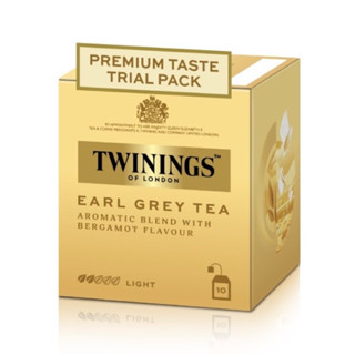 [แพ็ค 10 ซอง] ทไวนิงส์ มินิ ชา เอิร์ล เกรย์ ชนิดซอง 2 กรัม แพ็ค 10 ซอง Twinings Mini Earl Grey Tea 2 g. Pack 10 Tea Bags