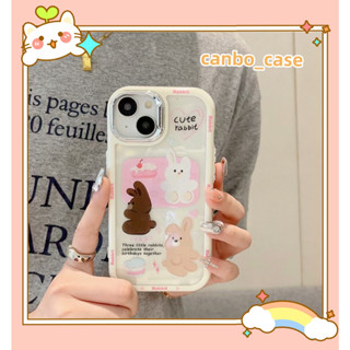 🎁ส่งของขวัญ🎁เคสไอโฟน สำหรับ 11 14 for iPhone Case 13 12 Pro Max การ์ตูน น่าสนใจ หมีน้อย กันกระแทก เคสนิ่ม เคสโทรศัพท์