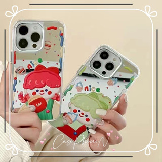 🔥สไตล์ใหม่🔥เคสไอโฟน iphone 11 14 Pro Max ins สาวน้อยน่ารัก แบบกระจก ปกป้องเต็มที่ เคส iphone 12 13 Pro Case for iPhone