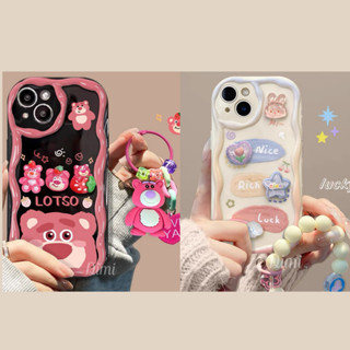 เคสการ์ตูนนูนขอบหยัก กันเลนส์กล้อง OPPO A16 A17 A5 A53 A54 A57 A5S A78 A98 A31 REALMEC53 RENO4 RENO5 RENO6 RENO7Z RENO8T