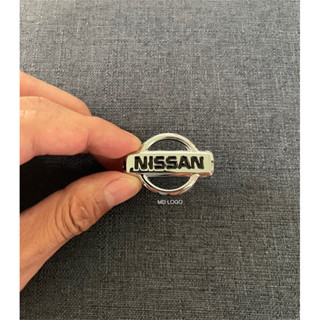 โลโก้นิสสัน โลโก้NISSAN  ขนาด4.3cm.x3cm. ราคาต่อชิ้น