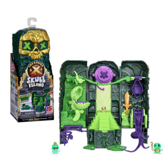 (ของแท้100%) TREASURE X Lost Lands Skull Island Swamp Tower Micro Playset