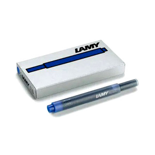 หมึกหลอด ปากกาหมึกซึม Lamy T10 Bue black ink สีน้ำเงินดำ 1 กล่อง มี 5 หลอด