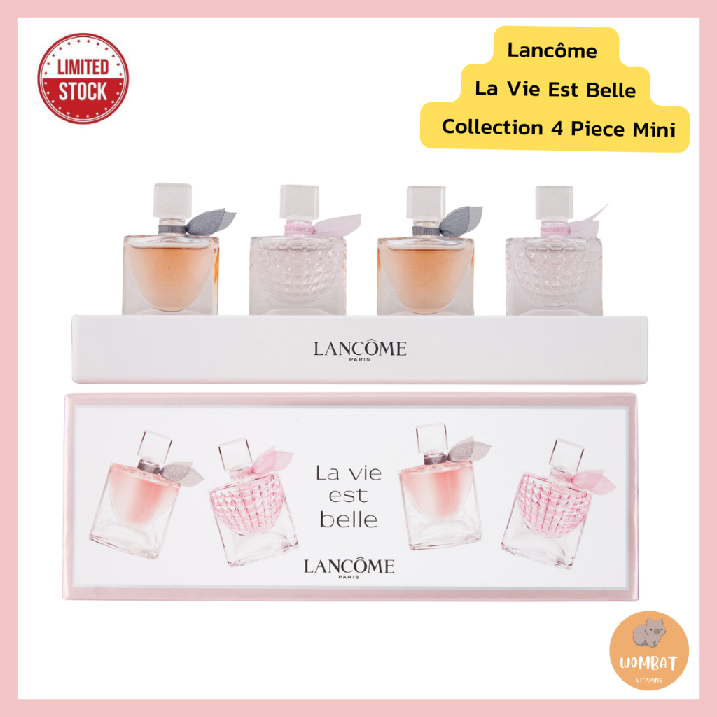 Lancome La Vie Est Belle LA Collection 4 Piece Mini Fragrance Gift Set - Lancôme น้ำหอมลันโคมมินิเซ็