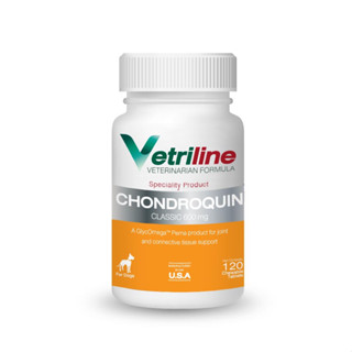 Vetriline Chondroquin classic 600 mg 120 Chewable Tablets เว็ททริไลน์ คอนโดรควิน 600 มก. 120 เม็ด