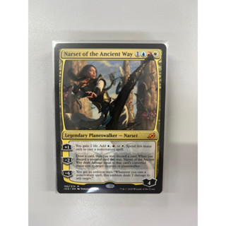 การ์ด MTG Narset of the Ancient Way Magic the Gathering EDH รุ่น Ikoria สภาพ Nm