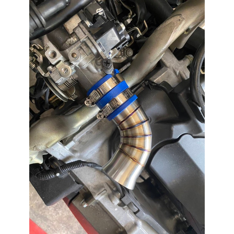 คอกรองเลส Honda Lead เรือนเดิม(คอเดิม1.5,คอย่น1.6) หรีด125 lead125