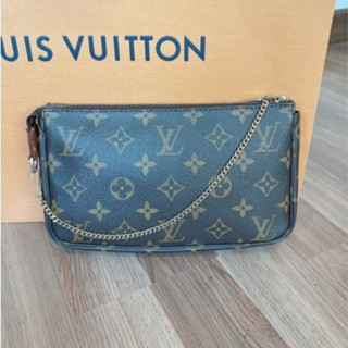 LV Pochette ปี 98  หลุยส์ พอช  แท้มือ2Louis Vuitton Crissbody