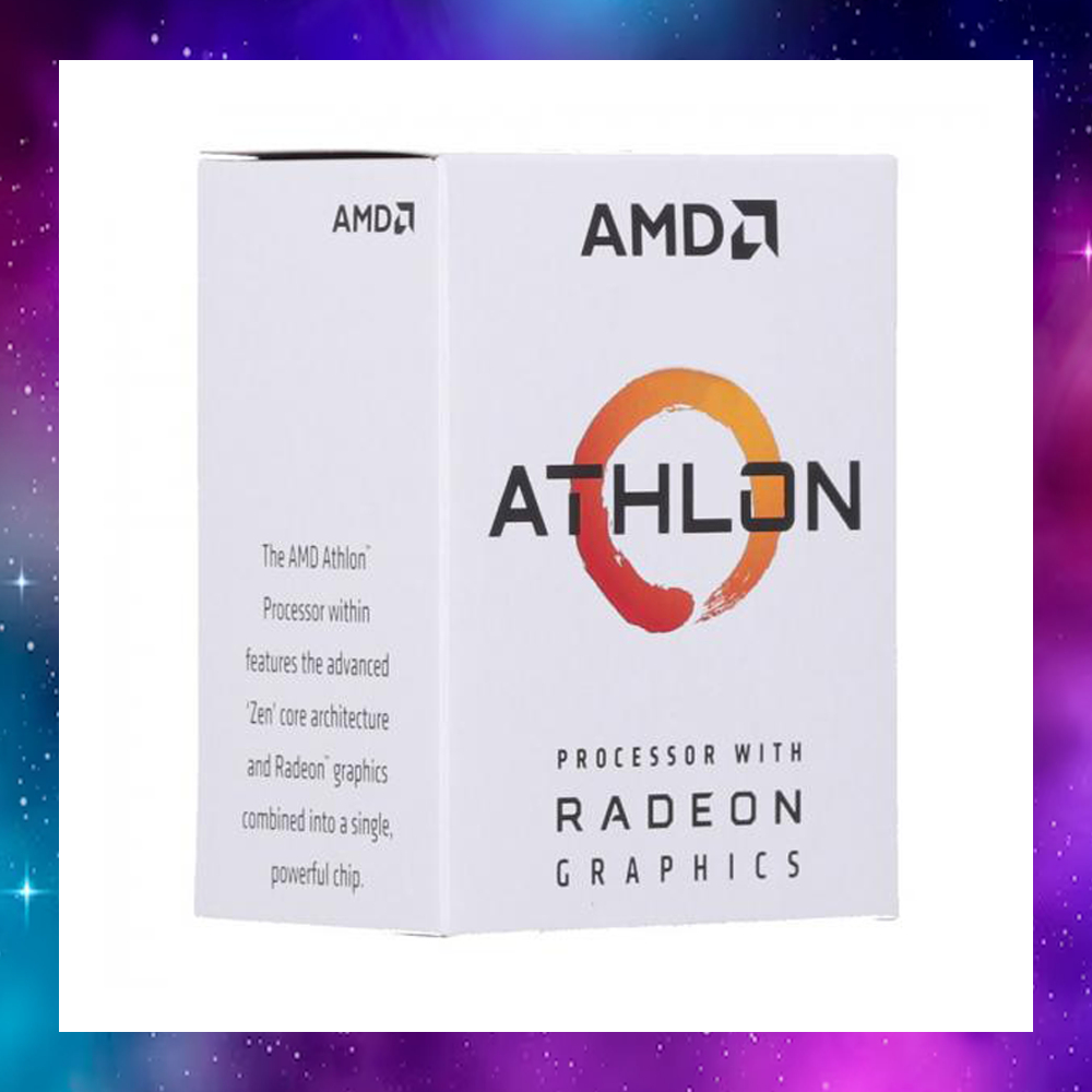CPU (ซีพียู) AM4 AMD ATHLON 3000G 3.5 GHz ใช้งานปกติ