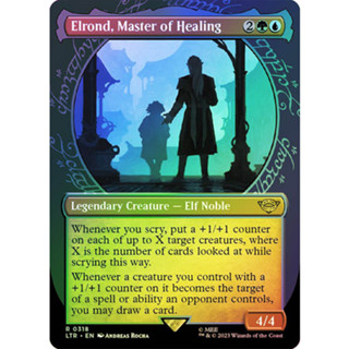 [MTG] Elrond, Master of Healing (Showcase) [LTR] [MULTI] [RARE] [FOIL] [ENG] (การ์ดเมจิค / Magic the Gathering)