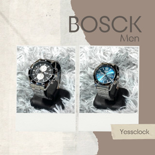 นาฬิกา BOSCK ของแท้100% กันน้ำได้ มีพลายน้ำ