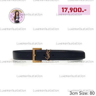 👜: New!! YSL Belt 3 cm.‼️ก่อนกดสั่งรบกวนทักมาเช็คสต๊อคก่อนนะคะ‼️