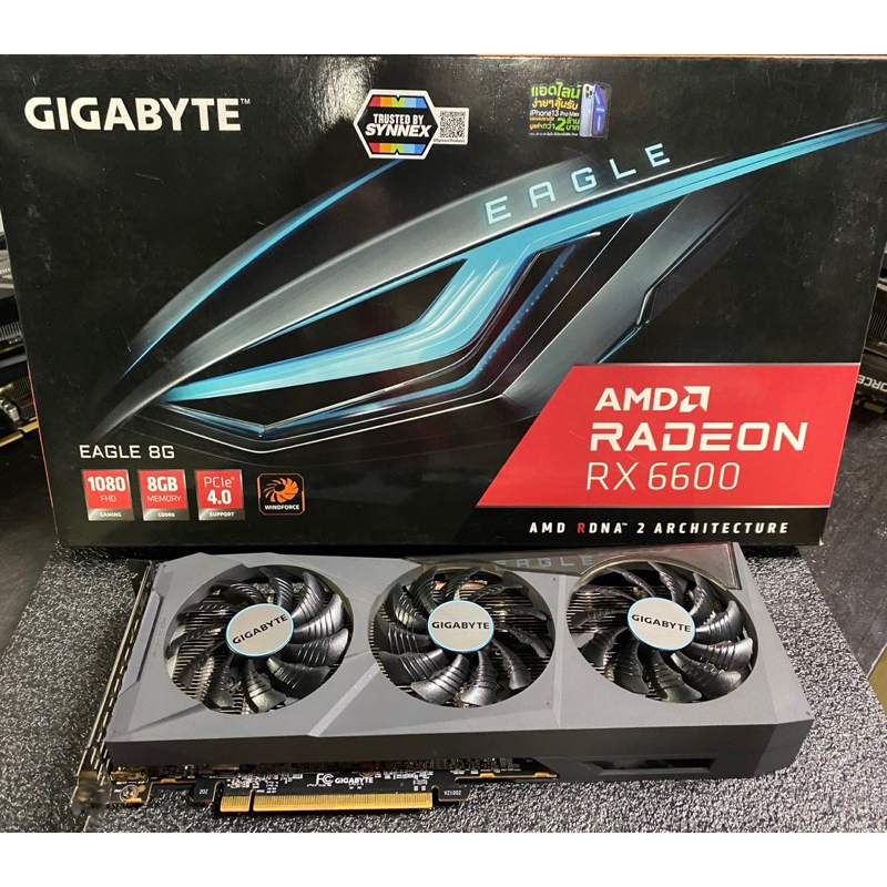 RX6600 8GB มือ✌️GIGABYTE EAGLE
