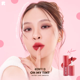 OH MY TINT velvet and smooth 19 เฉดสี 2.2ml.