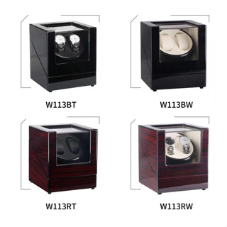 *พร้อมส่ง*กล่องหมุนนาฬิกา 2 เรือน Watch Winder กล่องหมุนนาฬิกาอัตโนมัติ กล่องใส่นาฬิกา กล่องนาฬิกา