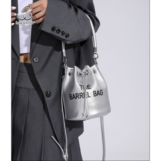 Bag World ผู้หญิงสไตล์ใหม่แฟชั่น Drawstring Bucket กระเป๋า Popular กระเป๋าสะพาย