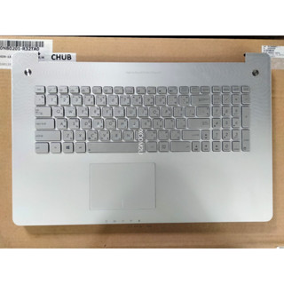 โล๊ะสต็อก KEYBOARD Asus รวมบอดี้ รุ่น N750JV-1A ของใหม่ ของแท้ 100% TH-EN KM6