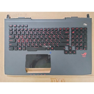 โล๊ะสต็อก KEYBOARD Asus รวมบอดี้ รุ่น G751JM-1A ของใหม่ ของแท้ 100% TH-EN Blacklight Km6