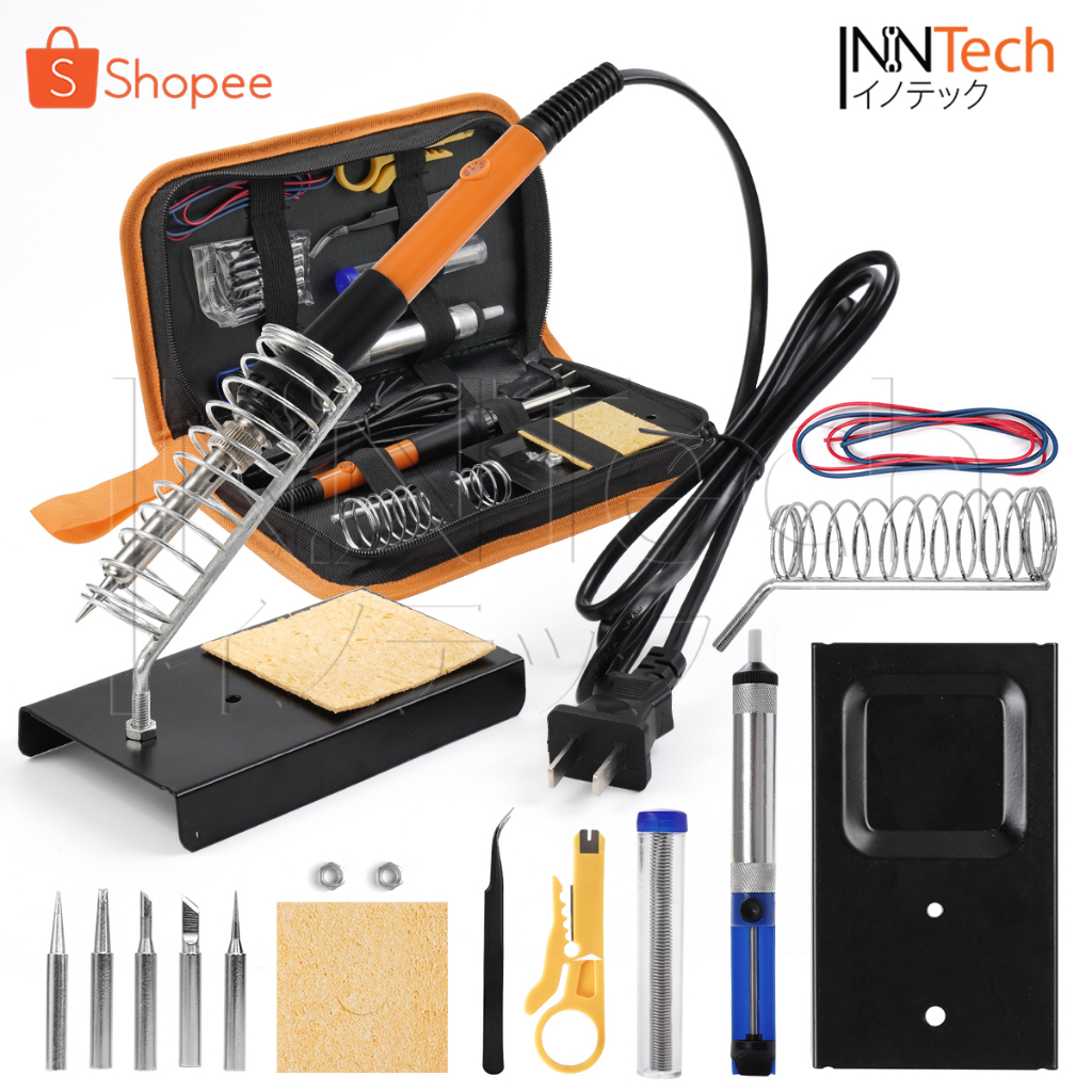 InnTech หัวแร้งบัดกรี ปรับอุณหภูมิได้ 200-450 องศา หัวแร้ง บัดกรี กำลังไฟ 20-80W ปากกาหัวแร้งบัดกรี รุ่น INT-288SE