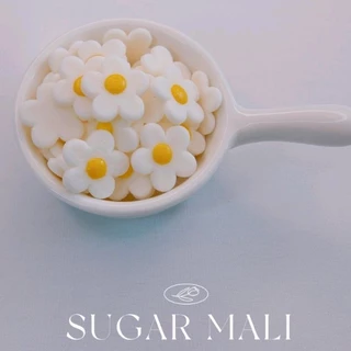 กัมเพส ดอกซากุระ น้ำตาลแต่งหน้าเค้ก น้ำตาลตกแต่งขนม น้ำตาลกินได้ น้ำตาลกัมเพส ขนาด 2x2 cm