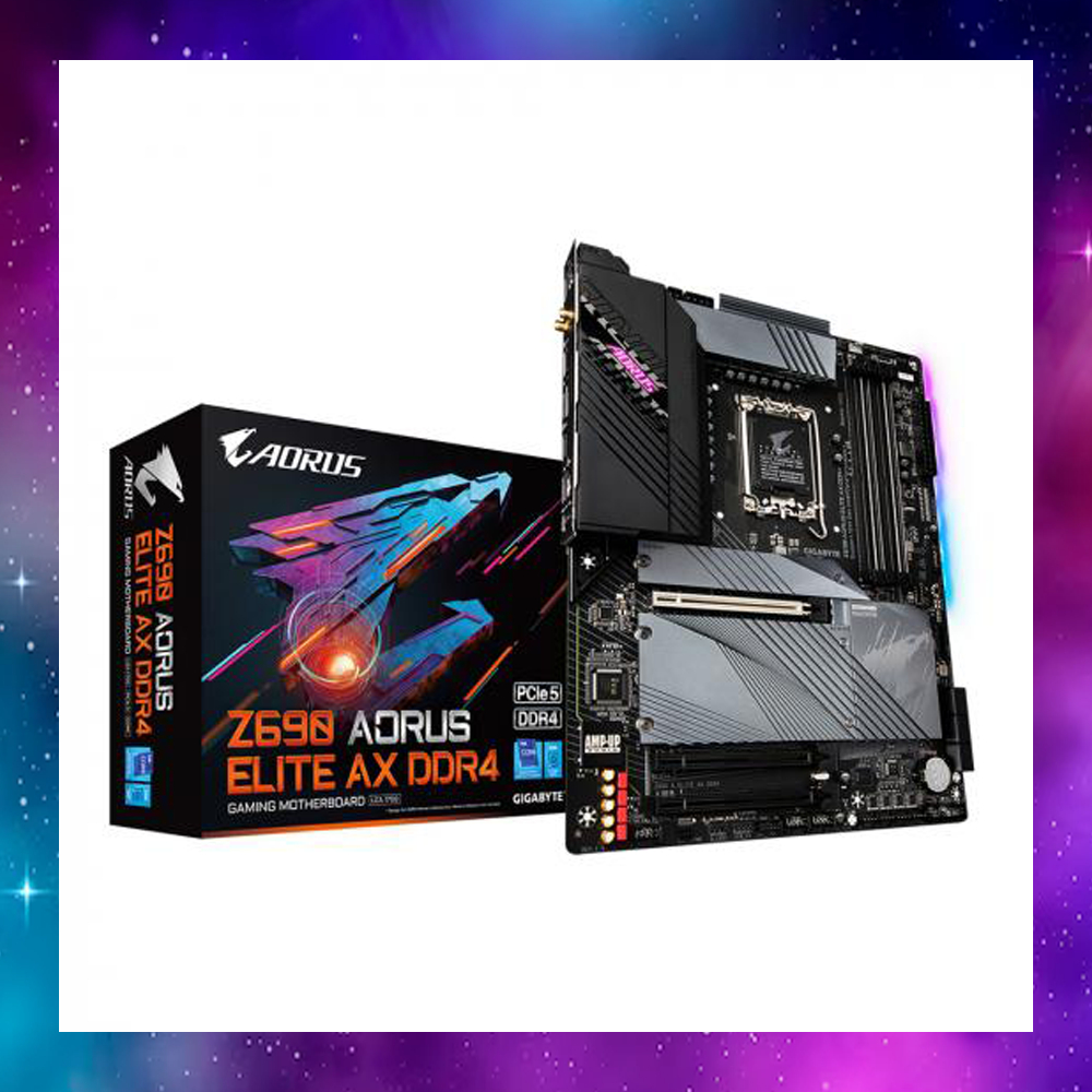 MAINBOARD (เมนบอร์ด) 1700 GIGABYTE Z690 AORUS ELITE AX DDR4 GEN12-13 ประกัน3/2025