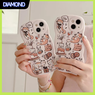 💲คูปองเคลม💲เคสไอโ case for iphone 11 12 ลูกแมวน่ารัก เคส 14 13 12 11 pro max การป้องกันอย่างเต็มที่ ทนทาน