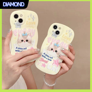 💲คูปองเคลม💲เคสไอโ case for iphone 11 12 แมวน่ารัก เคส 14 13 12 11 pro max ทนทานและป้องกันการตกกระแทก