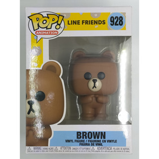 Funko Pop Line Friends - Brown #928 (กล่องมีตำหนิ)