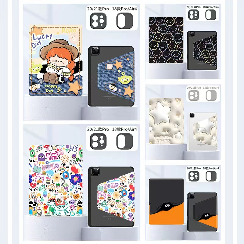 16 ลาย for เคสไอเเพด pro 11 2018/2020/2021/2022 Air4 แอร์5 10.9 case gen9 gen8 gen7 Air3 10.5 ipad เคส มีช่องเสียบปากกา